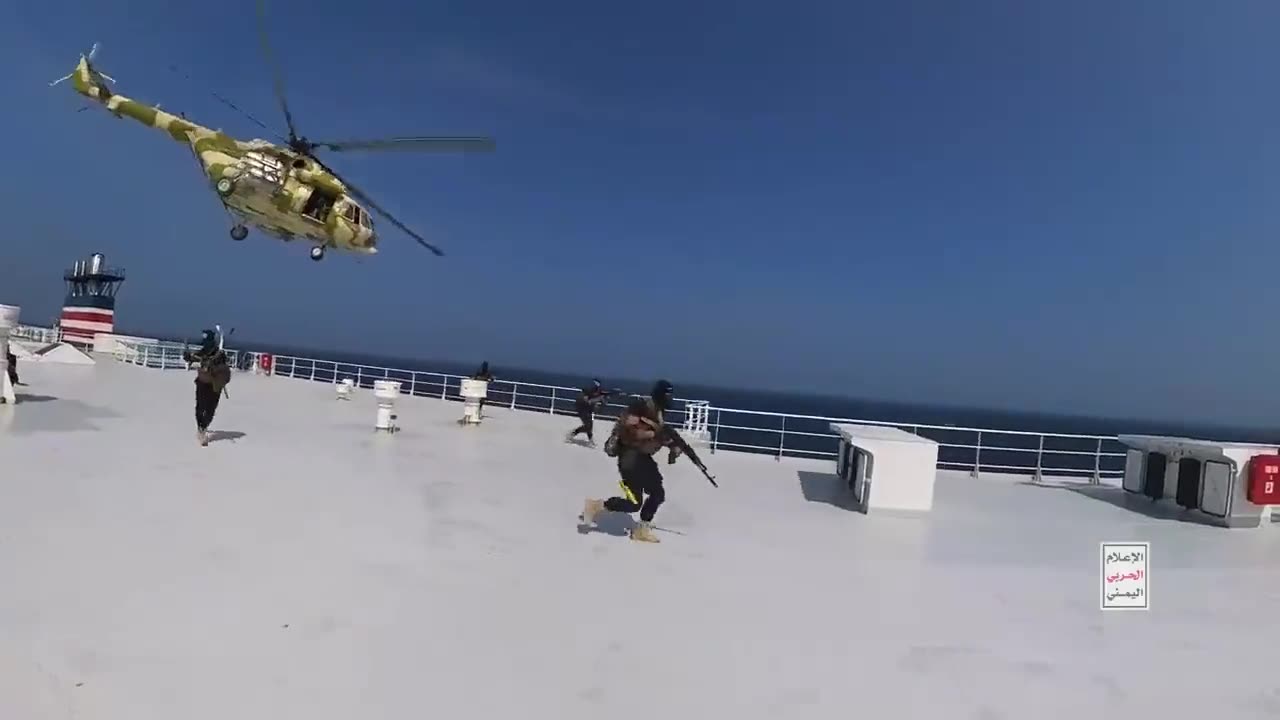 Yemen’s Houthi rebels hijack a cargo ship in the Red Sea