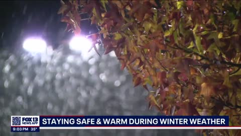 Keeping safe and warm during winter weather FOX 13 Seattle