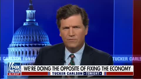 Tucker Carlson reacts to PSA reminding people they can be nuked #shorts