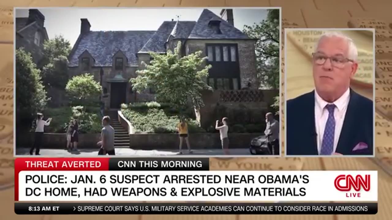 6th suspect near Obama's Home