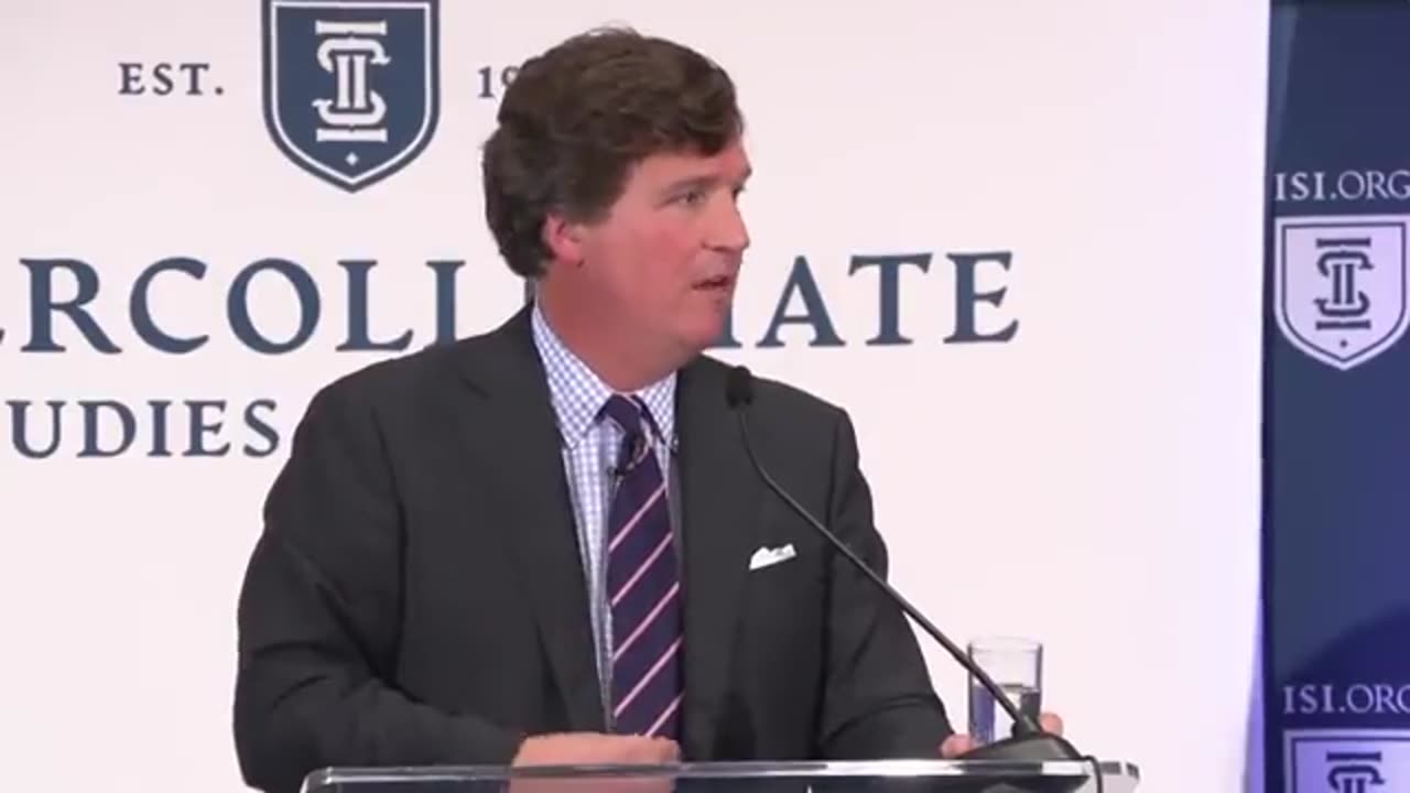 Tucker Carlson calls the battle between Trump & the Washington elite a ‘spiritual battle’