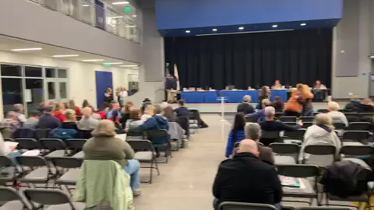 Live - Roseville Ca - School Board Meeting - Packed House