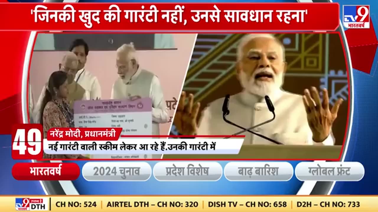 Madhya Pradesh news: PM modi ने 1करोड़ लोगो को स्वास्थ्य की गारंटी दी