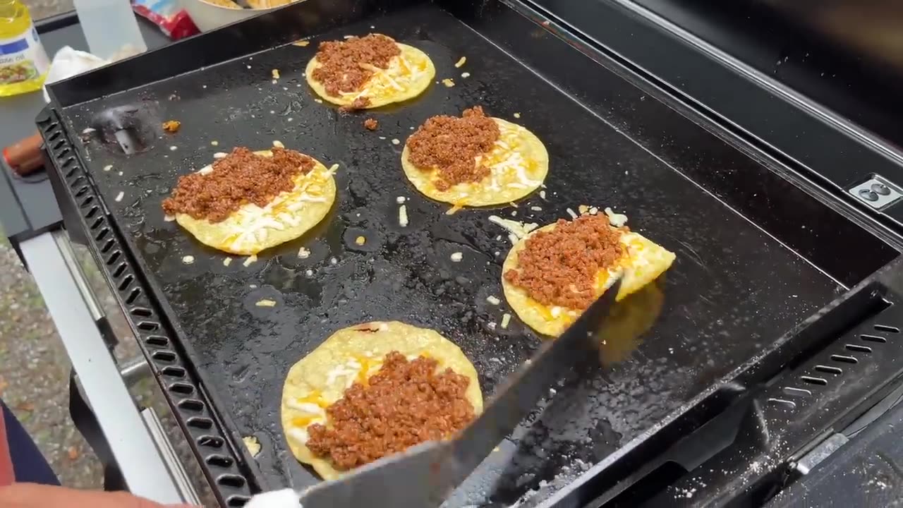 I Would Choose THESE CRISPY TACOS Over Store-Bought Taco Shells ANY DAY! Easy Camping Recipe!