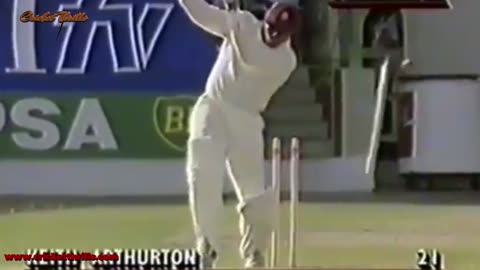 Allan Donald 6 Wickets on Test Match debut vs West Indies at Barbados 1992-93