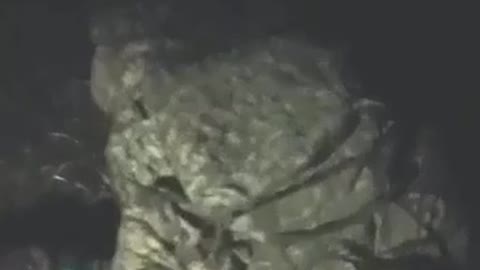 Soldier films deleted enemies at night