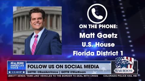 Matt Gaetz threatens to defund special counsel Jack Smith