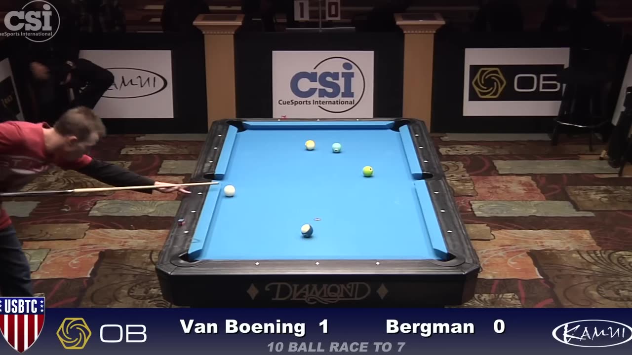 Van Boening vs Bergman ▸ 2015 US Bar Table 10-Ball Championship