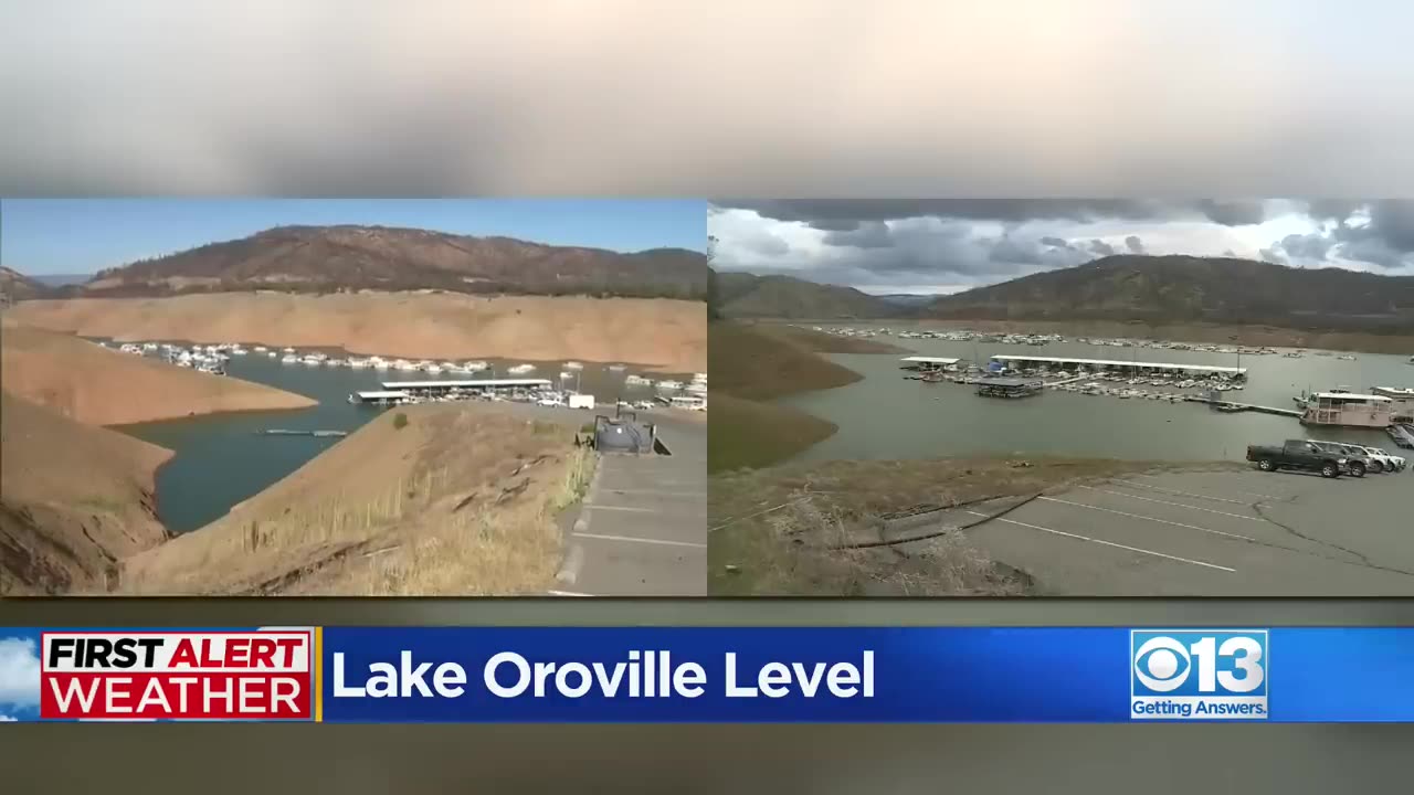 California: Lake Oroville now over 100% the historic average