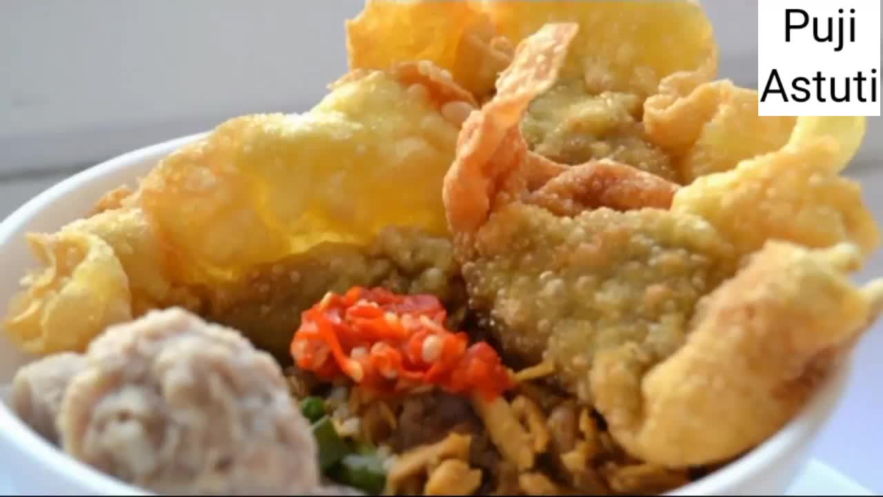 Malang city noodle culinary