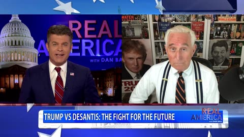 REAL AMERICA - Dan Ball W/ Roger Stone, FL Files Bill Allowing DeSantis To Run For POTUS, 4/3/23