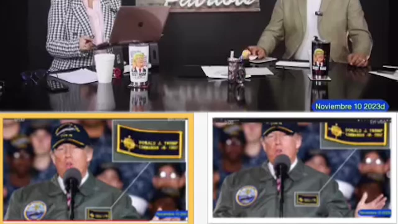 DONALD J TRUMP COMANDANTE EN JEFE DE LOS ESTADOS UNIDOS DE NORTE AMERICA USA 2023