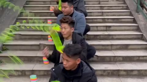 perfect sync of these guys