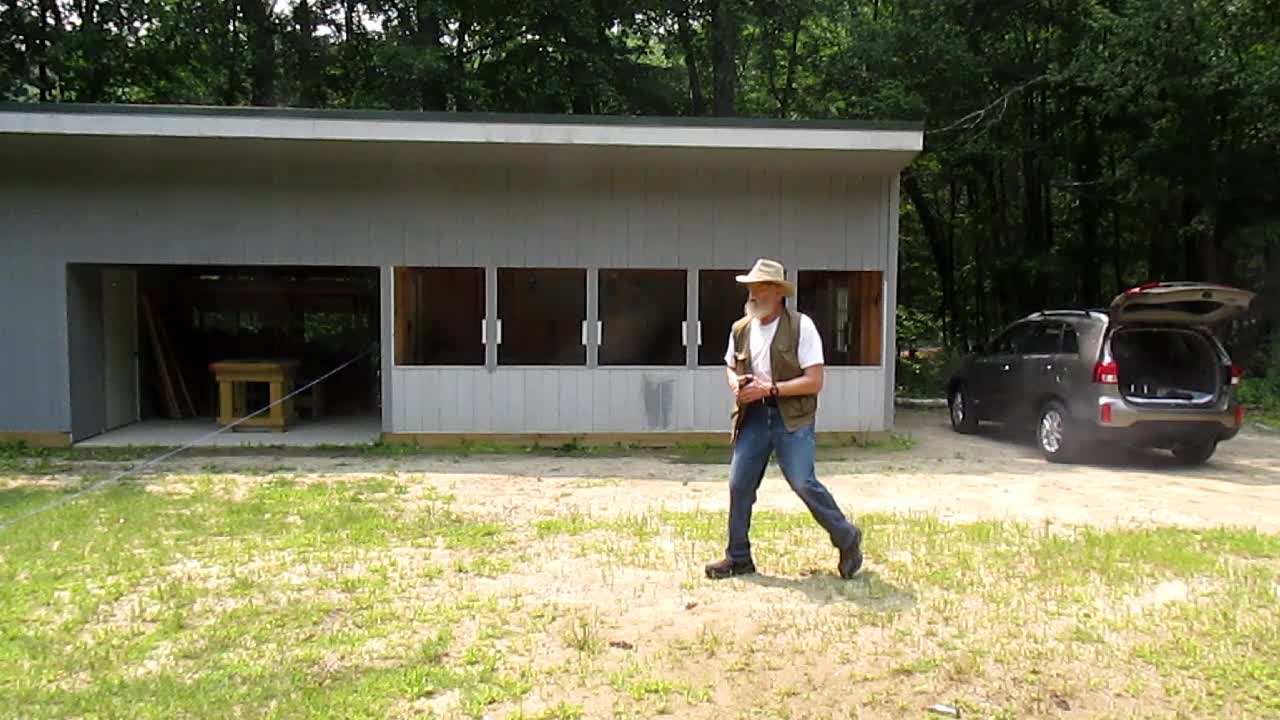 One-Handed Shooting While Moving