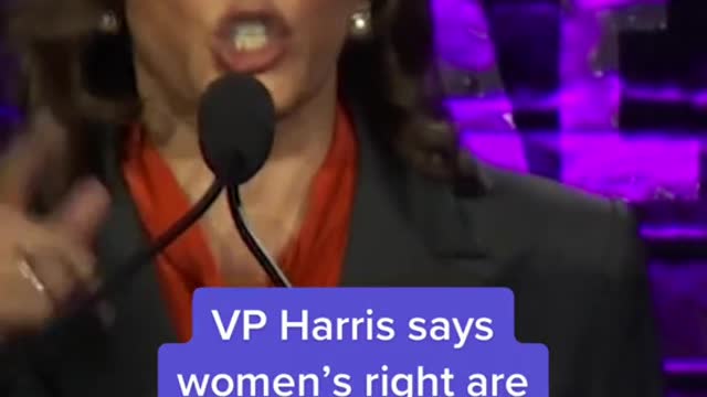 Vice President Kamala Harris called a potential Supreme Court
