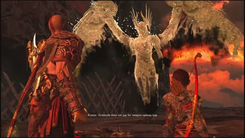 God of War (2018) 4K Seventh Valkyrie Gondul, Boss Fight Gameplay