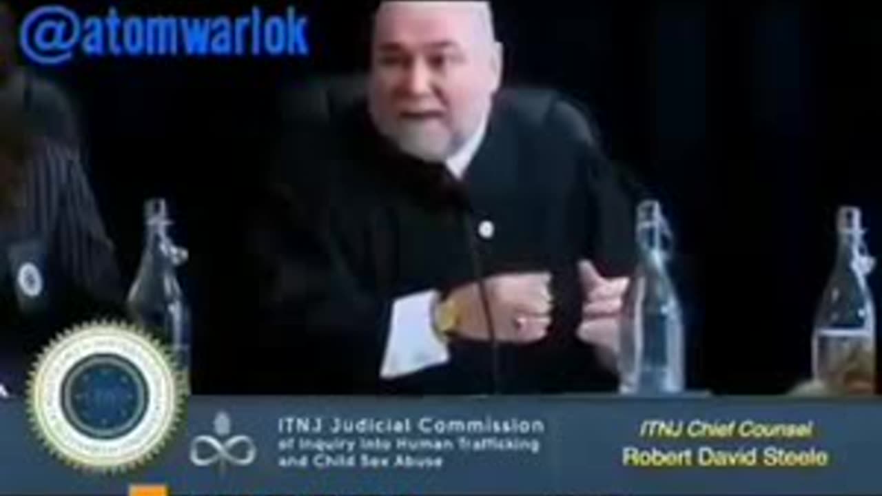 EX CIA OFFICER ROBERT STEELE TESTIFIES ABOUT CHILD TRAFFICKING