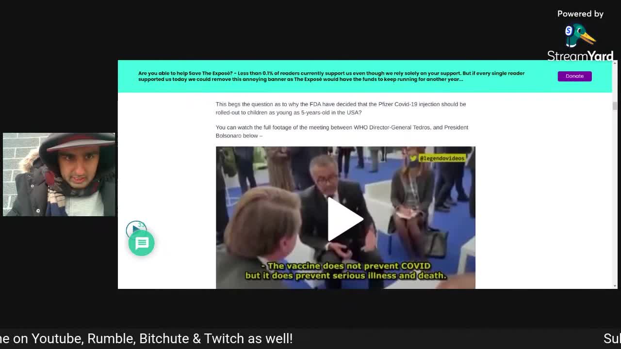 WHO director admits the jabs don't prevent the spread of COVID-19