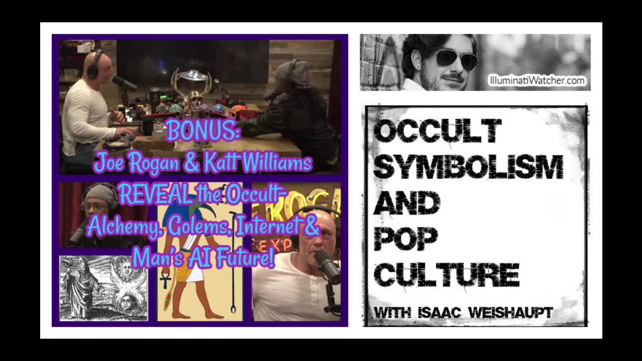 BONUS: Joe Rogan & Katt Williams REVEAL the Occult- Alchemy, Golems, Internet & Man’s AI Future!