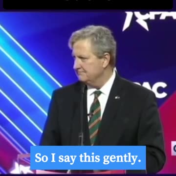 Senator John Kennedy Stand-Up