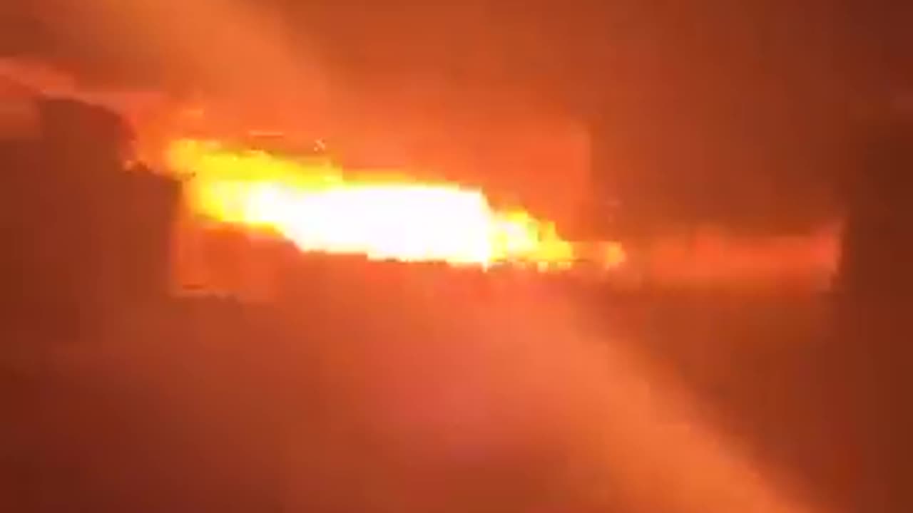the video of the strike on the Hospital