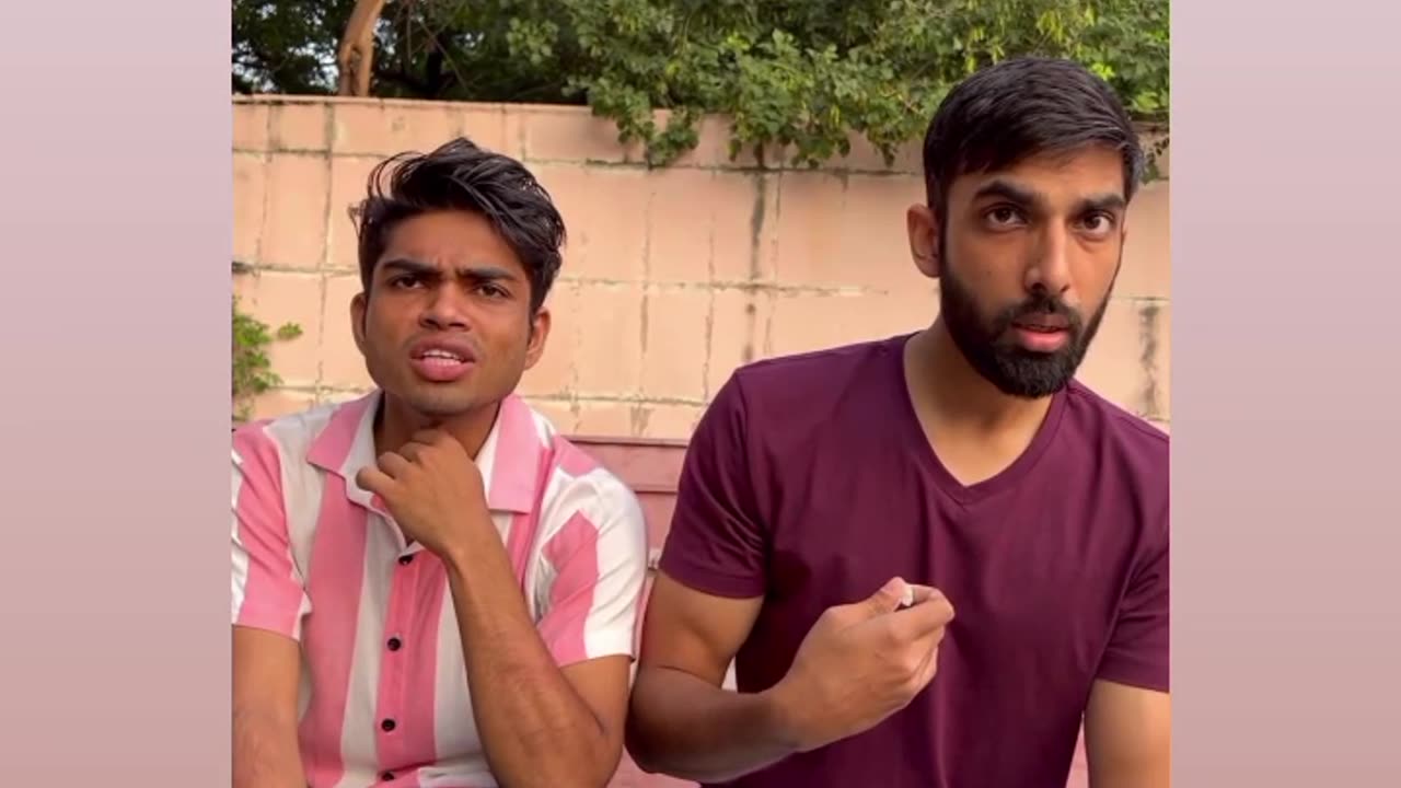 Comedy video a boys talk to other boys for quarrel comedy