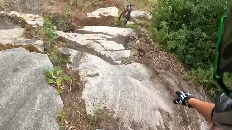 Trail Stops So I Had to Ditch the Bike