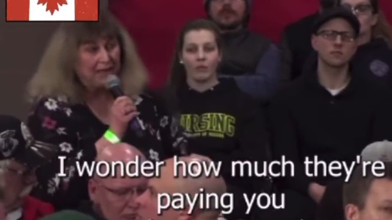 Watch This Lady Confront Trudeau Saying He Committed Treason