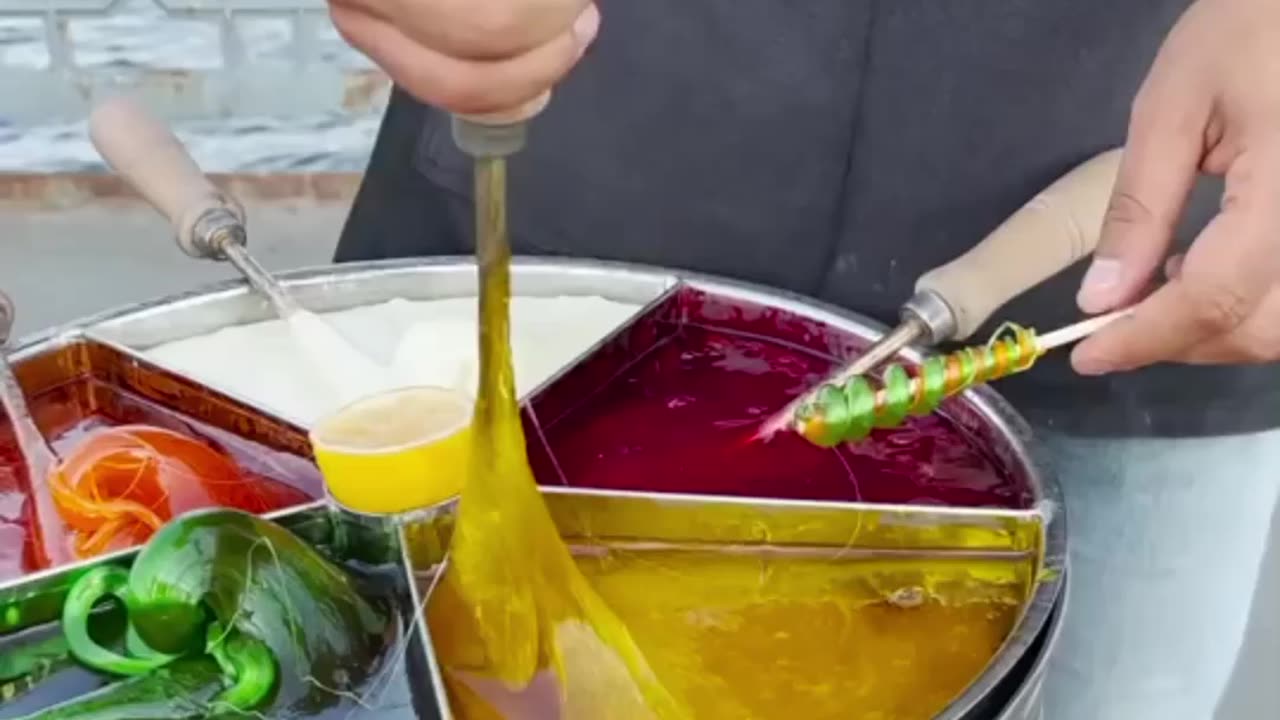 Turkish Ottoman Candy Making of Istanbul #shorts