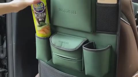 Car seat storage