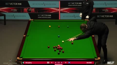 Shaun Murphy Vs Anthony McGill English Open 2022 Frame 1