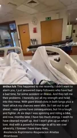 תופעת לוואי קרישי דם והתקף לב העיתונאי הצ'יליאני המוזרק לואיס אנדור מאושפז חודשים אחרי החיסון