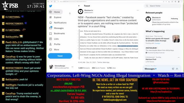 2021-12-10 17:00 EST - Freedom Rings: with Pamphlet Anon