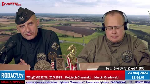 Wciąż wieje - Wt. 23.5.2023r. RodacyKamraci Wojciech Olszański, Marcin Osadowski , NPTV