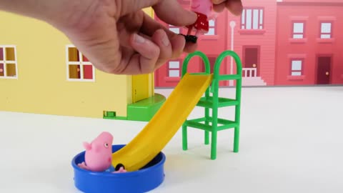 🔴¡Aprende los Palabras con Nueva Piscina de Peppa Pig!🔴 ¡Video para Niños!