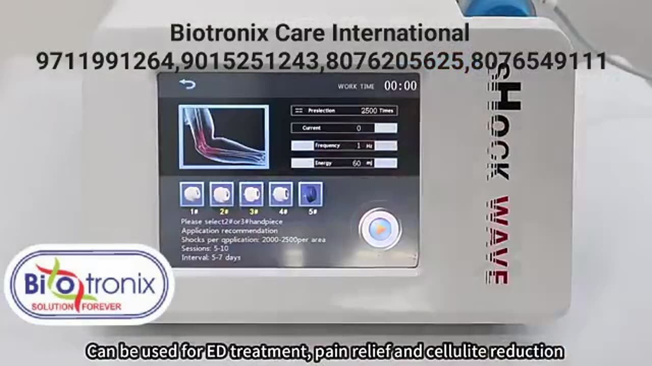 Biotronix Solution Forever® Focused Pain Relief Equipment Extracorporeal