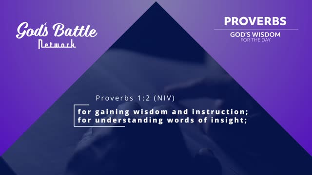 Proverbs 1:2