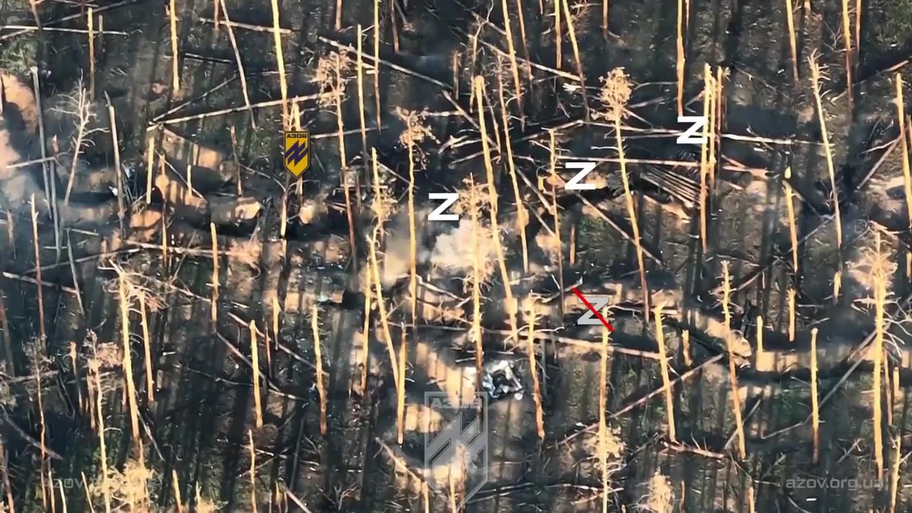 πΊπ¦ Ukraine Russia War | Drone View of Ukrainian Soldiers of the "Azov" Brigade Storming a Russ | RCF