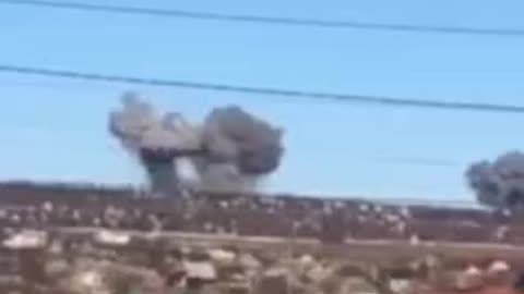 Massive explosions in kramatorsk