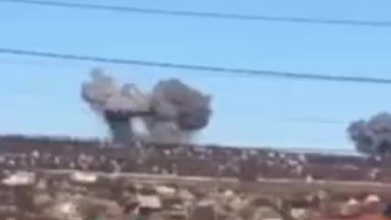 Massive explosions in kramatorsk