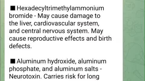 Vaccine ingredient Monkey/Fetal/Bovine DNA * Ai * Cancer