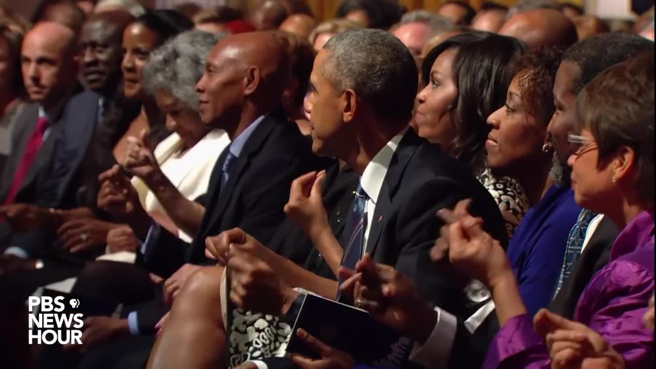 Watch President Obama speak -- and sing -- at White House tribute to Ray Charles