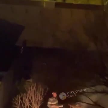 Ukraine: Documents being burned at Russian Consulate in Odessa.