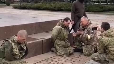 CAPTURED RUSSIAN SOLDIER