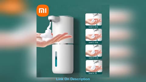 Get Xiaomi 380ML Automatic Foam Soap Dispenser Bathroom