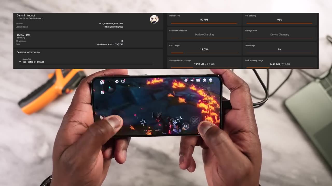 Samsung Galaxy S23 Plus Gaming: PUBG Test!