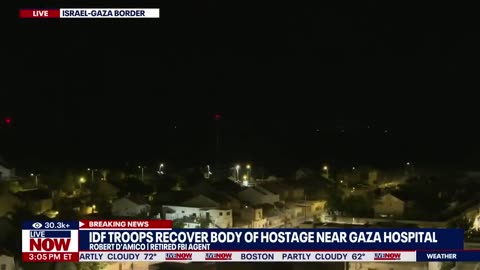 Israel-Hamas war_ IDF recovers body of hostage near Gaza hospital _ LiveNOW from FOX