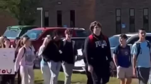 Pennsylvania students protest bathroom policies which allow males in female restrooms