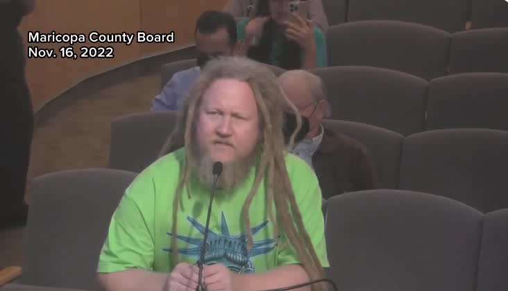 MUST SEE: Man Unloads on Maricopa County Board of Supervisors ‘You Are the Cancer Tearing This Nation Apart’