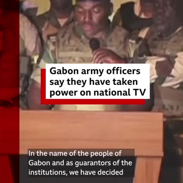 Another coup in the Sahel region, Africa ! This time its Gabon.